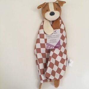 NEW Lovey Soft Baby Toy Brown Dog Squishable Pal Character Pepper | Copper Pearl